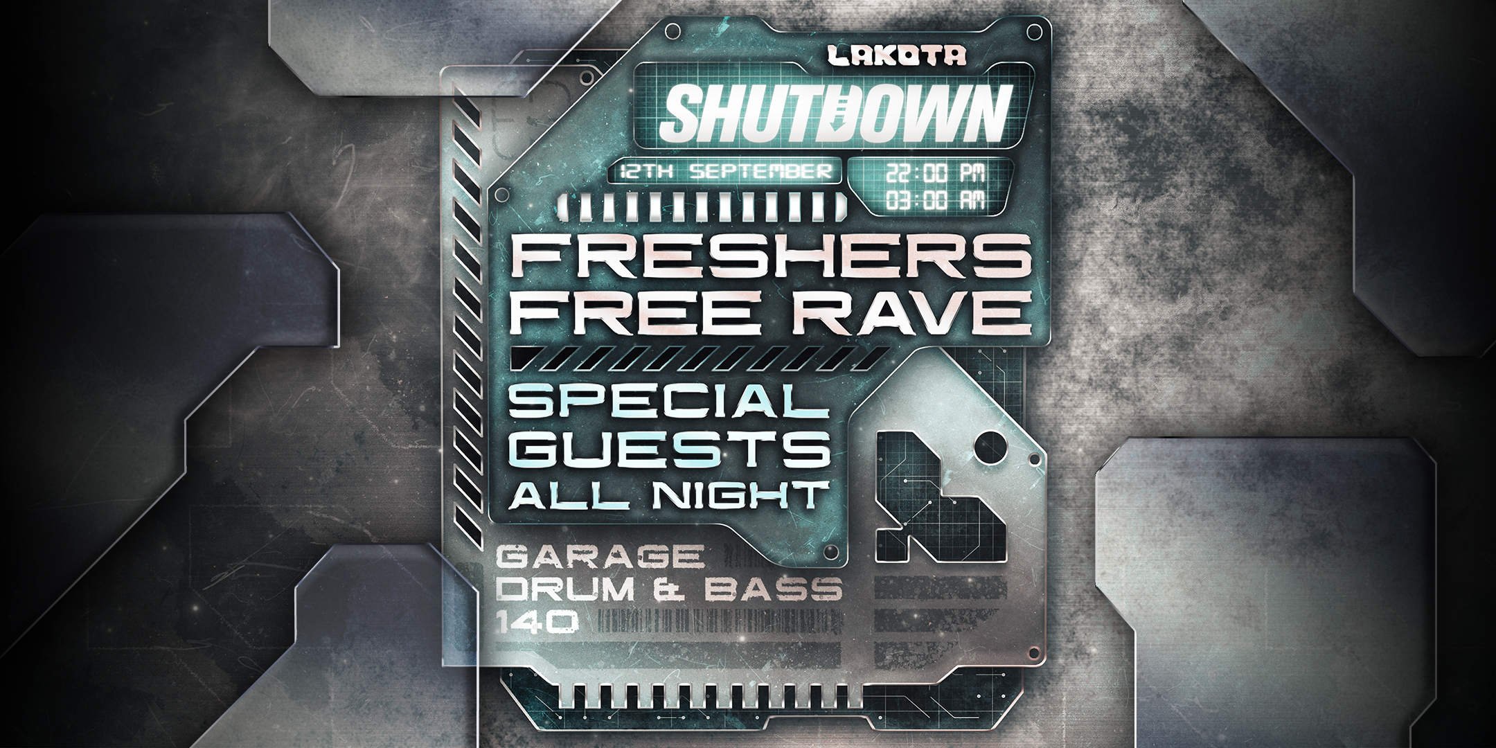 Shutdown Freshers Free Rave Lakota