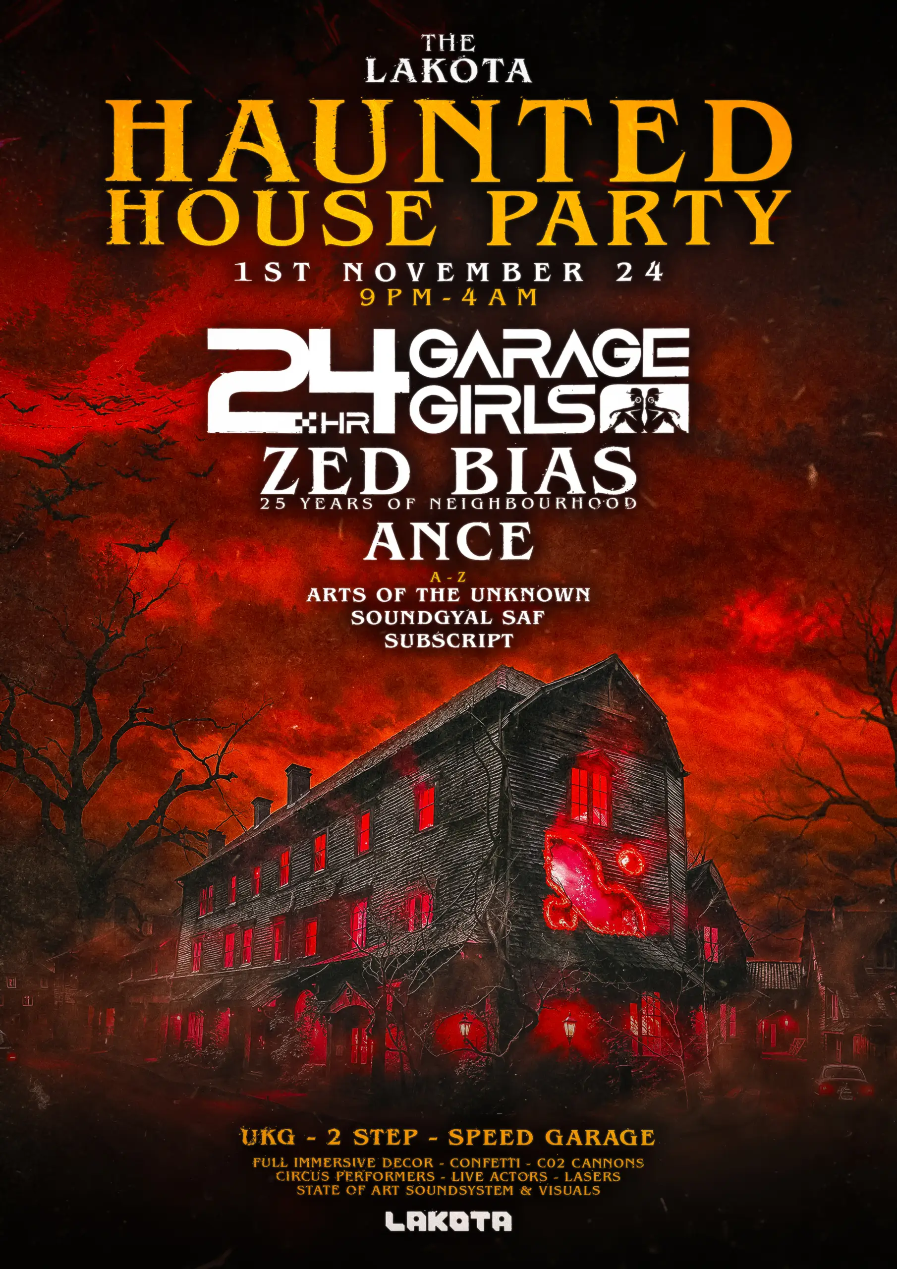 Lakota raises hell in Bristol with 7 deadly raves this Halloween - Lakota