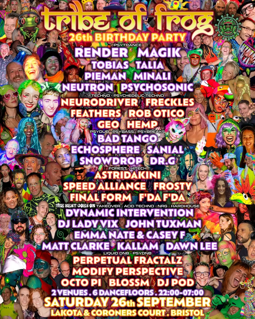 TRiBE of FRoG 26th Birthday Party